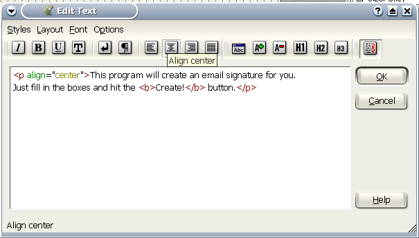 ����� � ������� Label